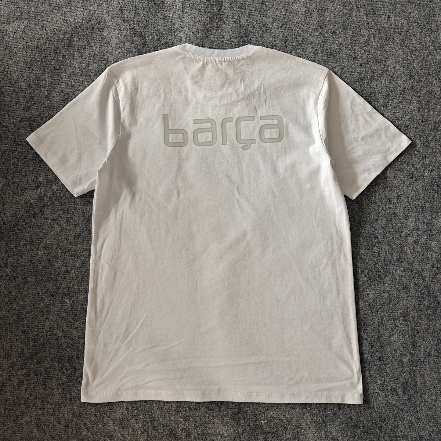 Barcelona Vit T-Shirt