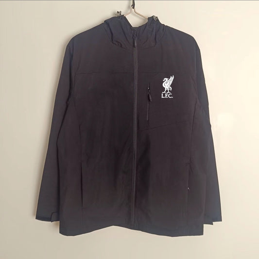 Liverpool Svart Windbreaker