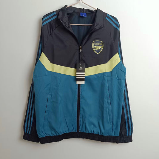 Arsenal Blå Svart Windbreaker
