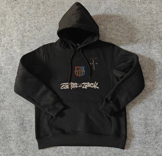Barcelona Svart Hoodie