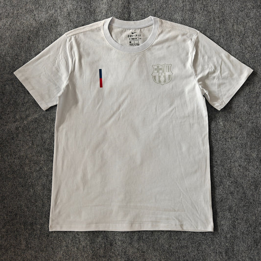 Barcelona Vit T-Shirt
